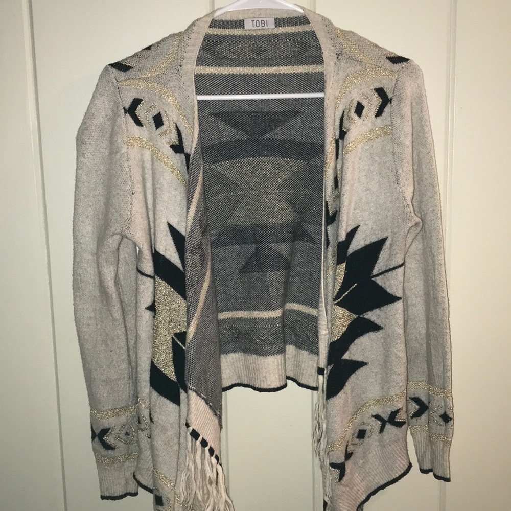 Tobi tribal cardigan